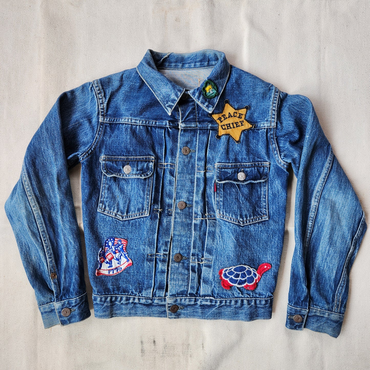 Vintage Jean Jacket Kids 1950s