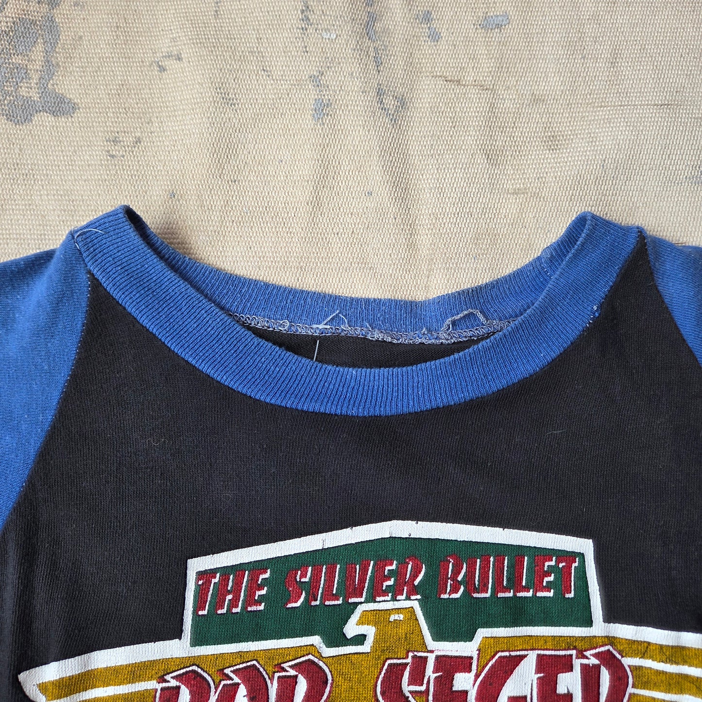 1980s Bob Seger And The Silver Bullet Band Shirt Raglan 80s Concert Tour