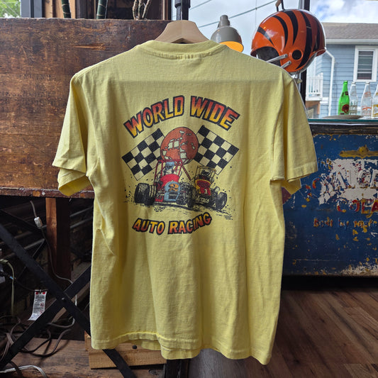 1987 Dirt Racing T-Shirt 80s Medium Arizona Sport