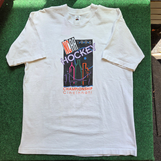 1996 Cincinnati NCAA Hockey Tee