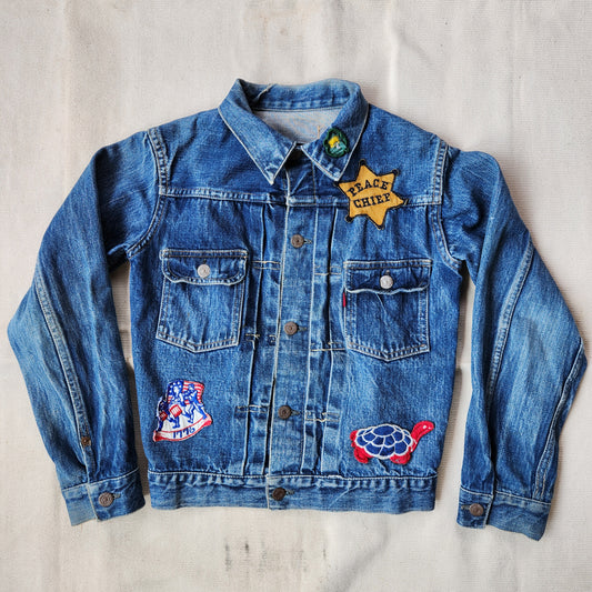 Vintage Jean Jacket Kids 1950s