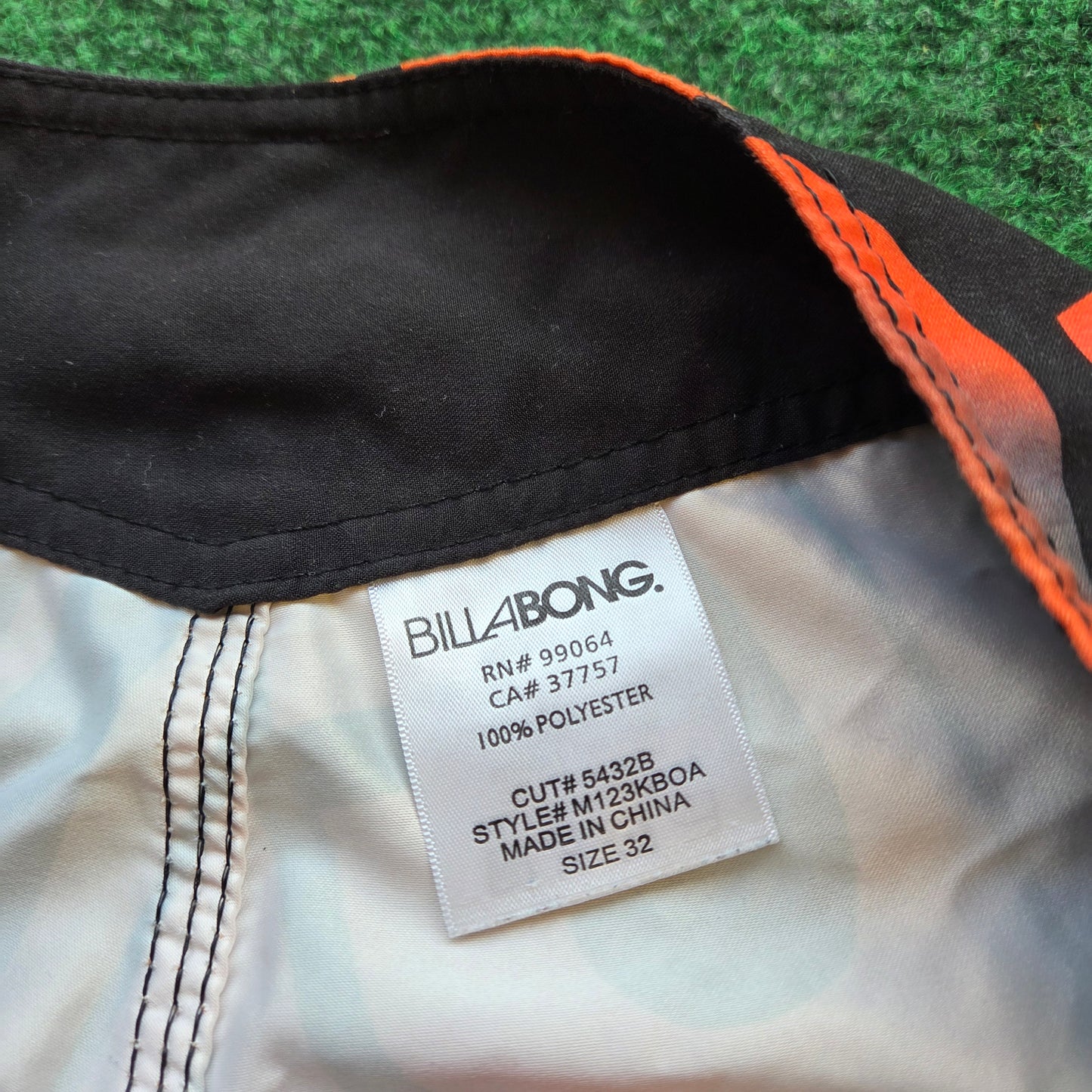 Y2k Billabong Swim Trunks 32 Boardshorts