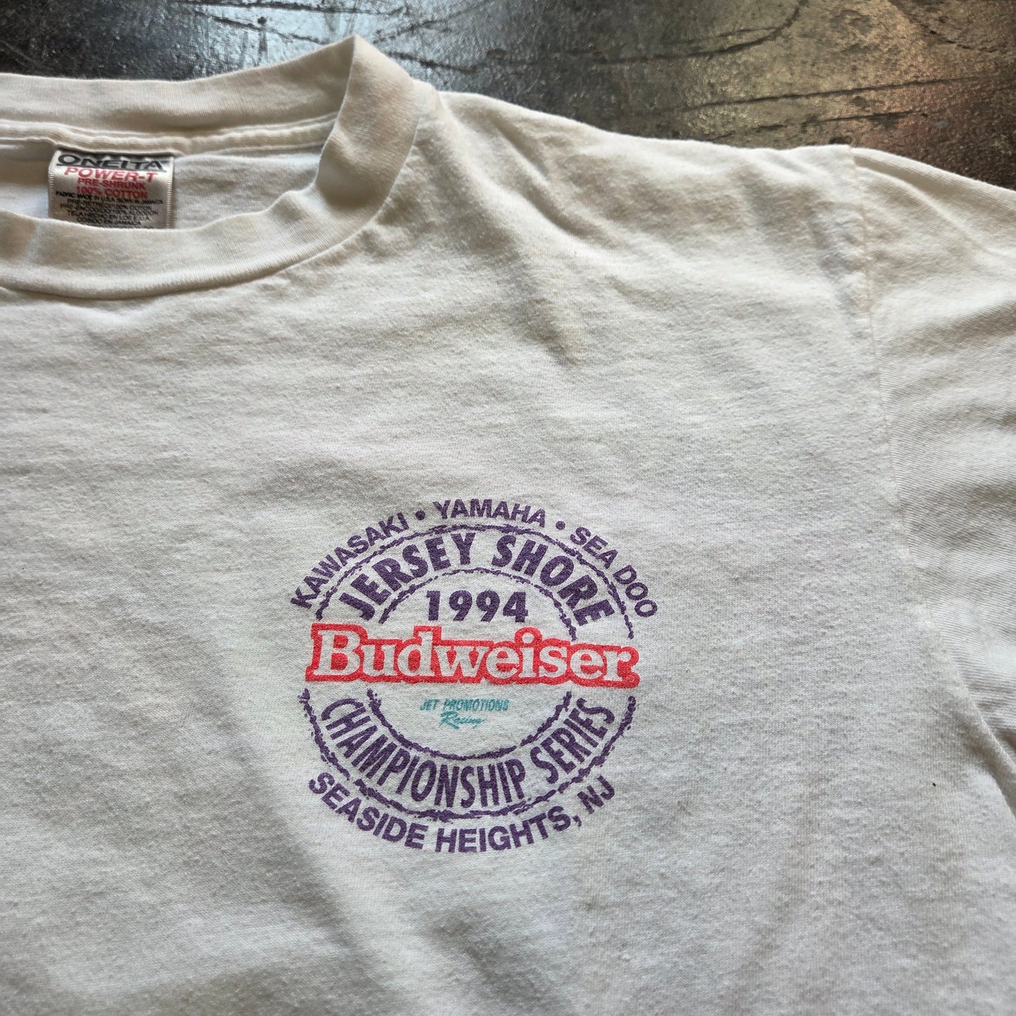 1994 Budweiser Jersey Shore Championship Sea Doo Large T Shirt