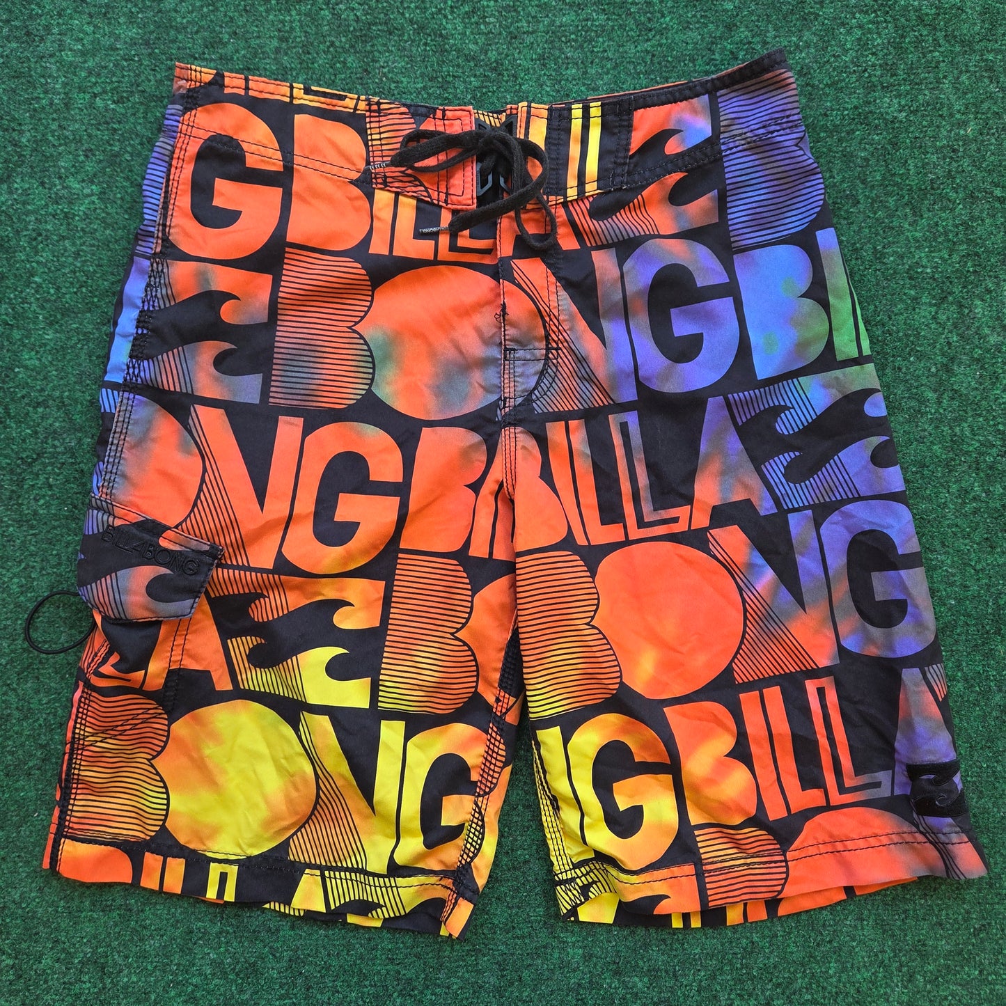Y2k Billabong Swim Trunks 32 Boardshorts