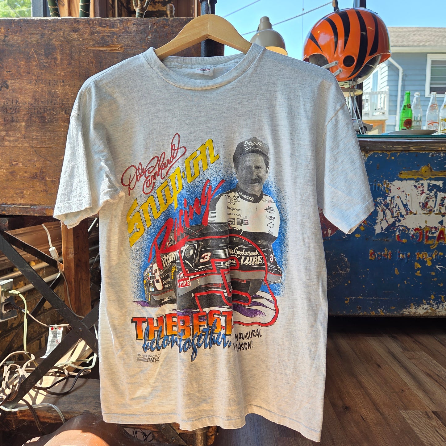 Vtg 1994 Dale Earnhardt Snap On Racing T Shirt Large 90s Nascar