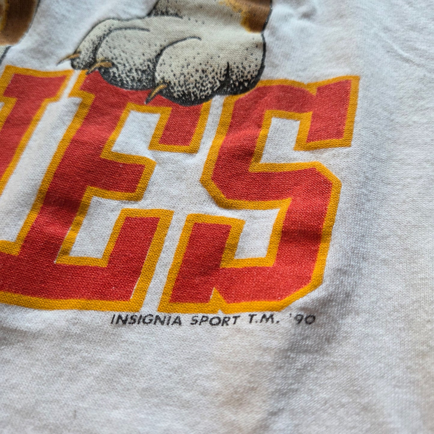 Vtg 1990 Marines Bull Dog Tee Large 90s USA