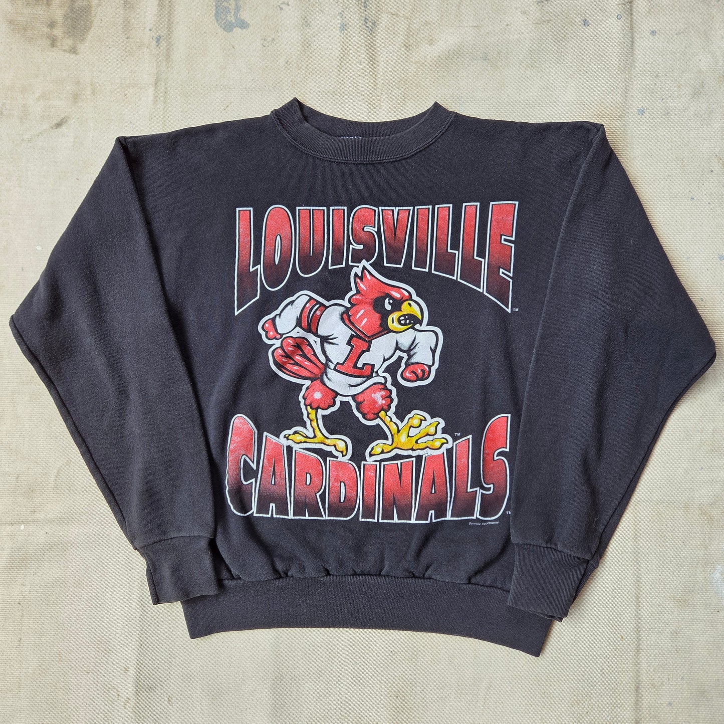 90s Louisville Cardinals Sweatshirt Mascot College