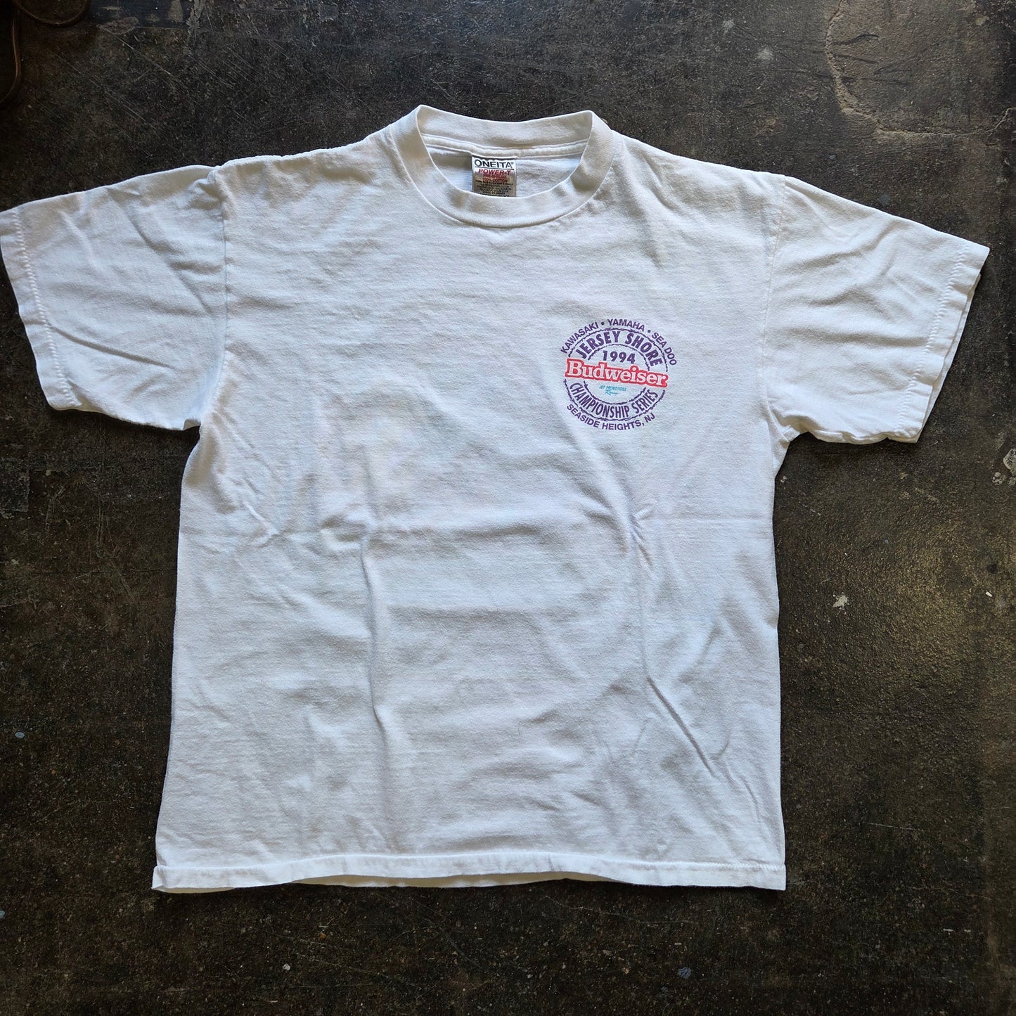 1994 Budweiser Jersey Shore Championship Sea Doo Large T Shirt
