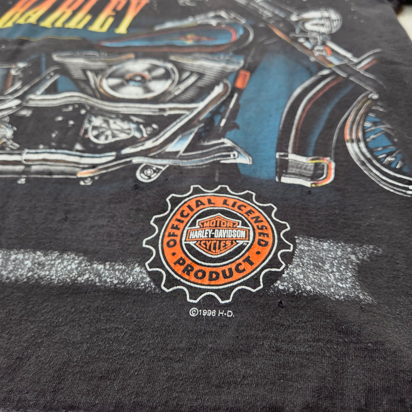 1996 Harley Davidson Nothing Sounds Like A Harley T Shirt Medium 90s
