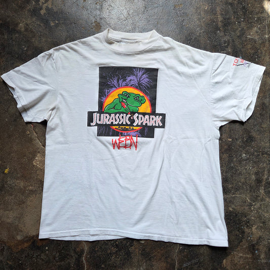 1993 WEBN Jurassic Spark T Shirt 1990s Cincinnati Vintage 90s