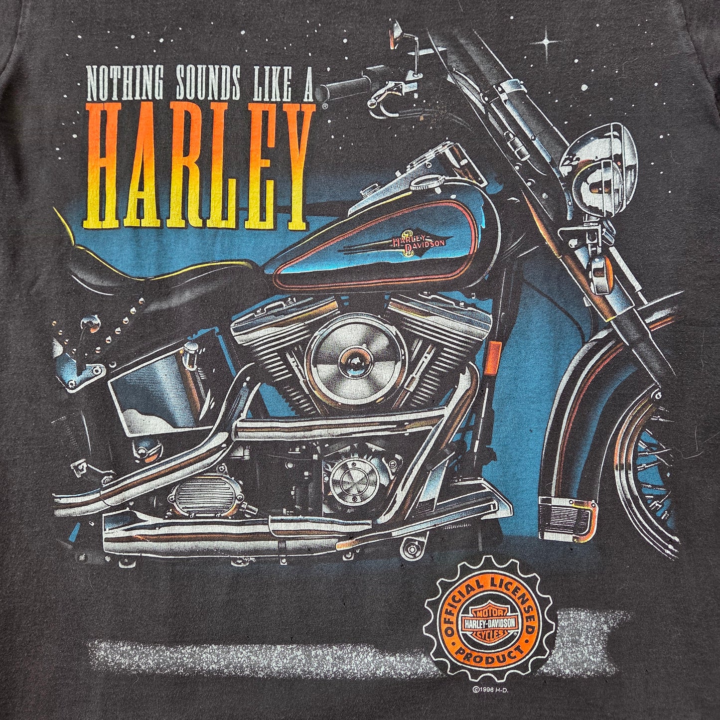 1996 Harley Davidson Nothing Sounds Like A Harley T Shirt Medium 90s