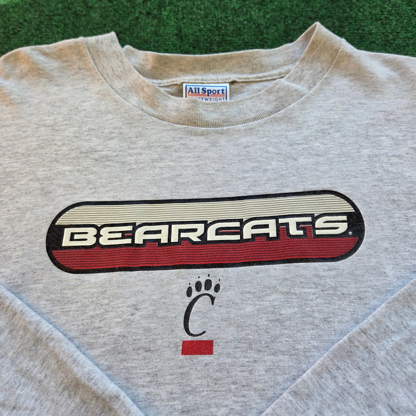 Vtg 90s Cincinnati Bearcats LS Tee