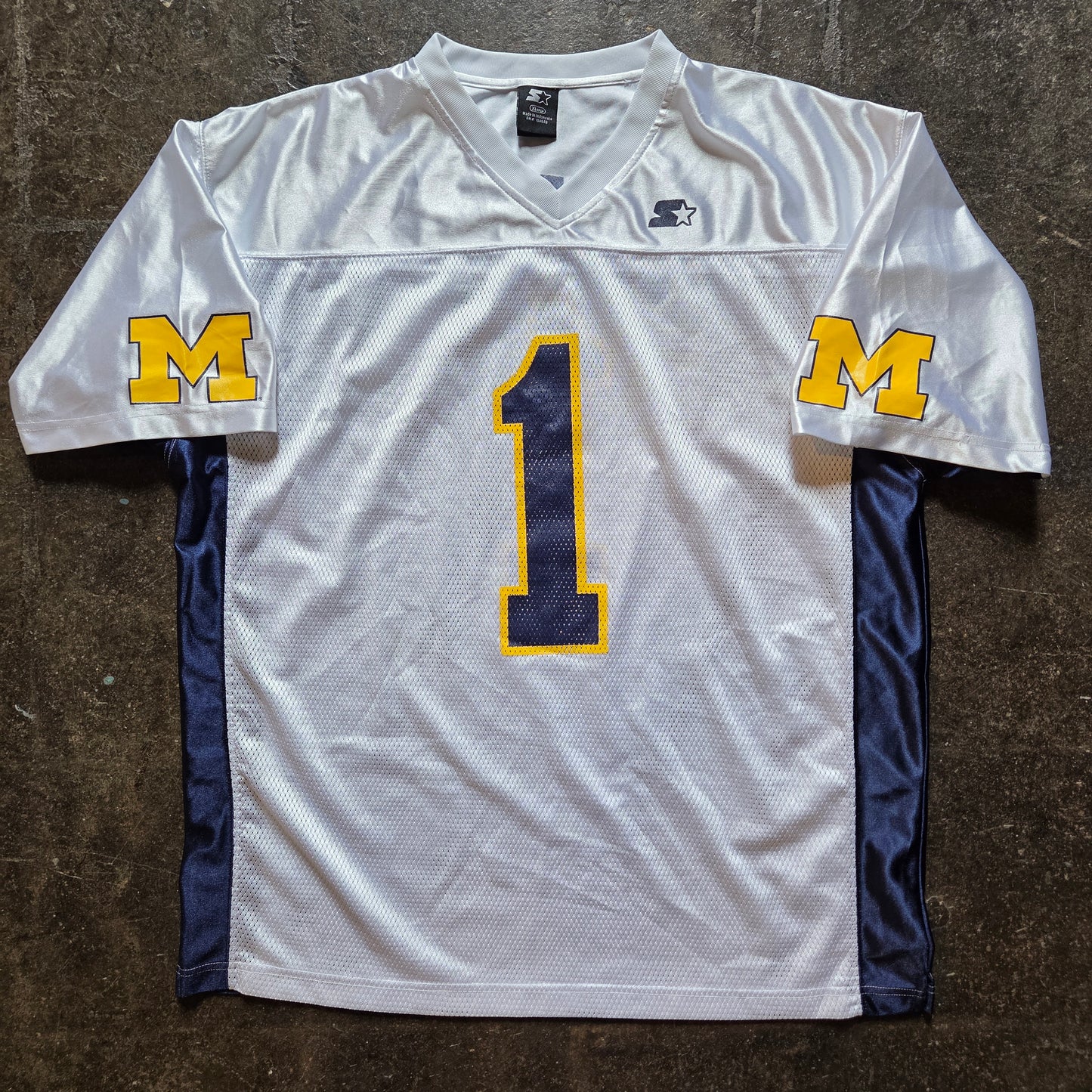 Michigan Wolverines Starter Jersey XL Football College 90s Y2k