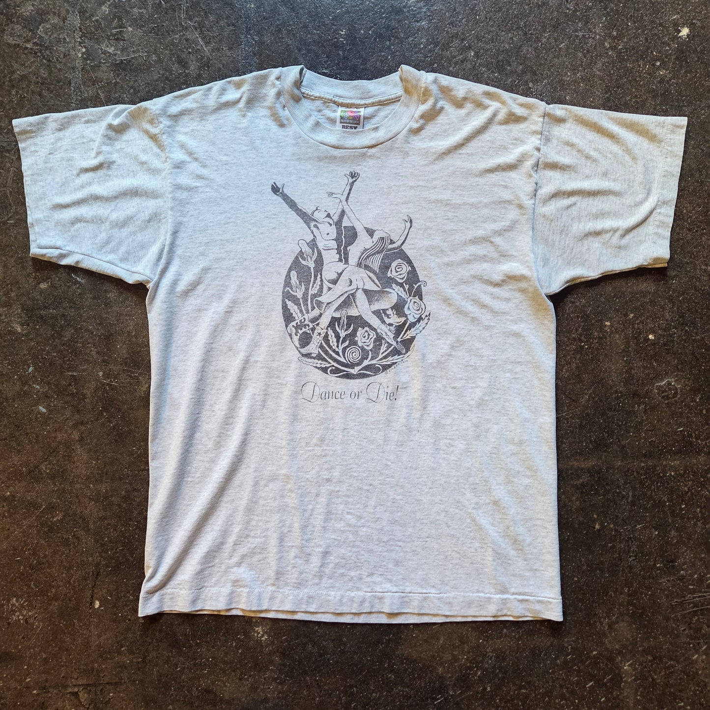 1996 Dance or Die Art T Shirt Eilers 90s