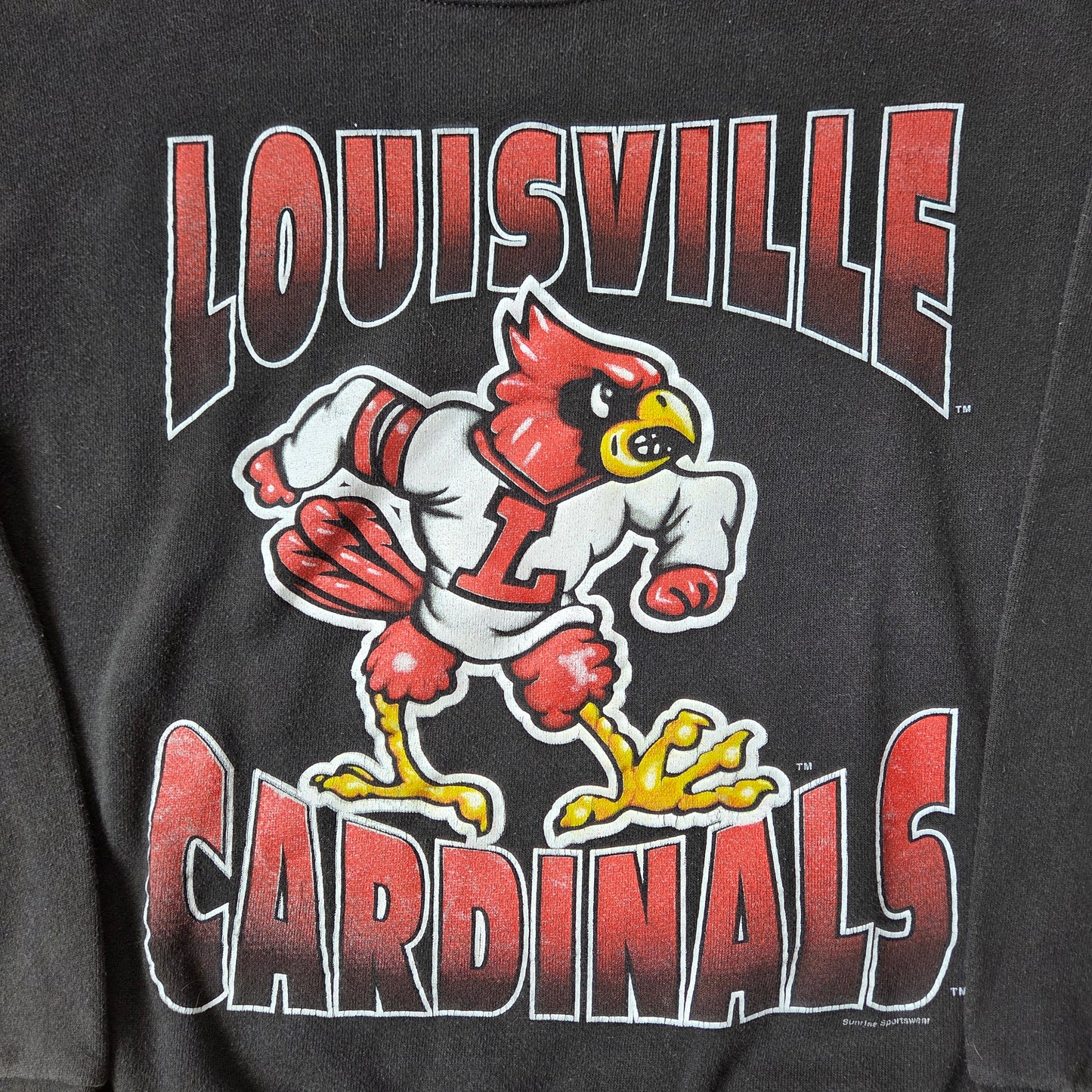 90s Louisville Cardinals Sweatshirt Mascot College