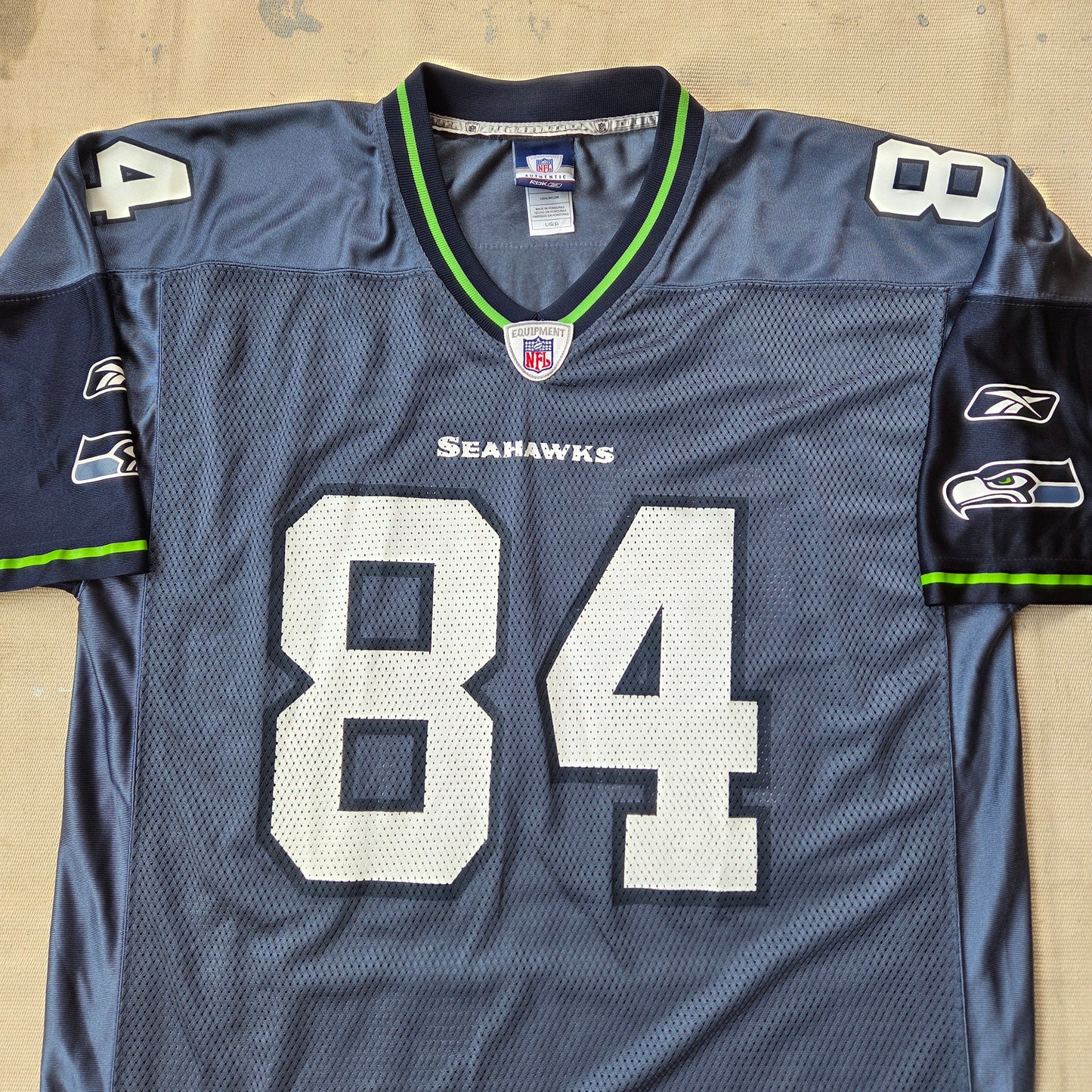 TJ Houshmandzadeh Seattle Seahawks Jersey Large NFL