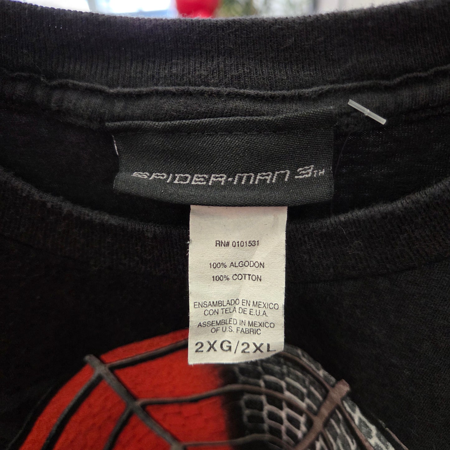 2007 Spiderman Marvel Movie Promo Tee