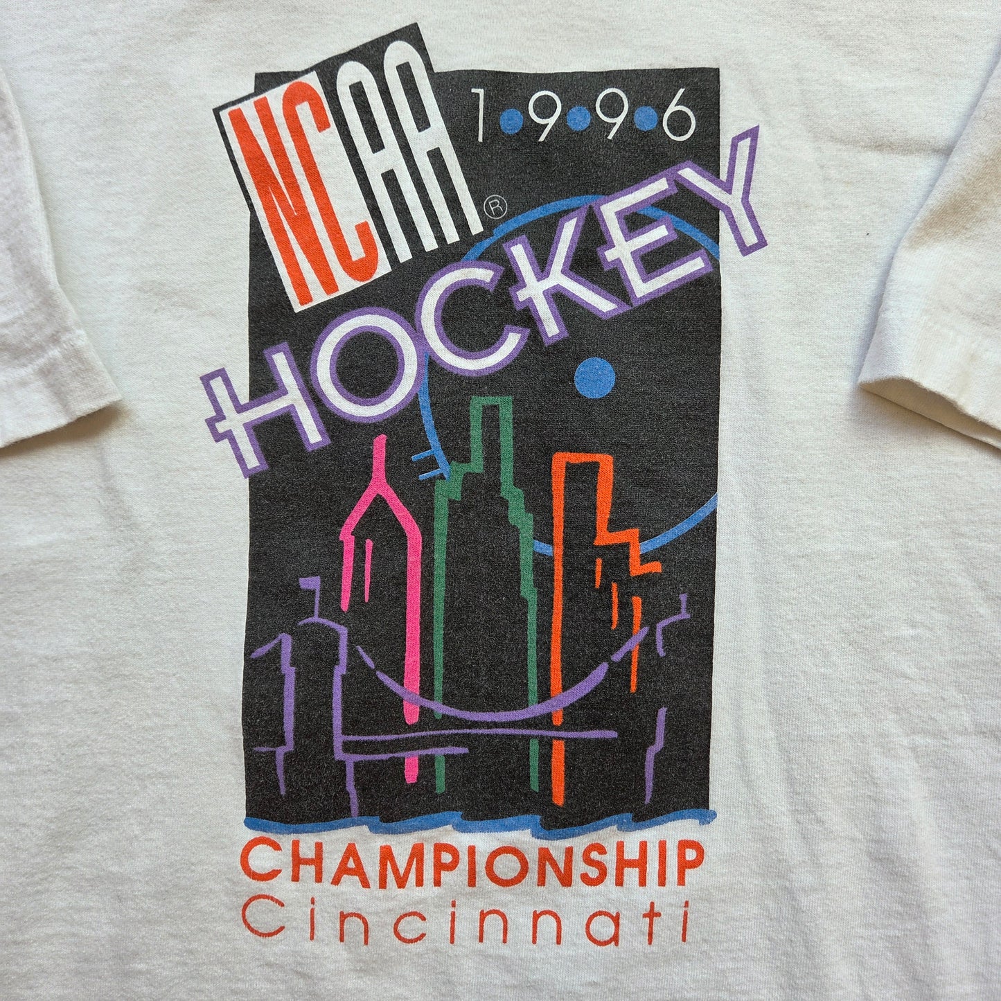 1996 Cincinnati NCAA Hockey Tee