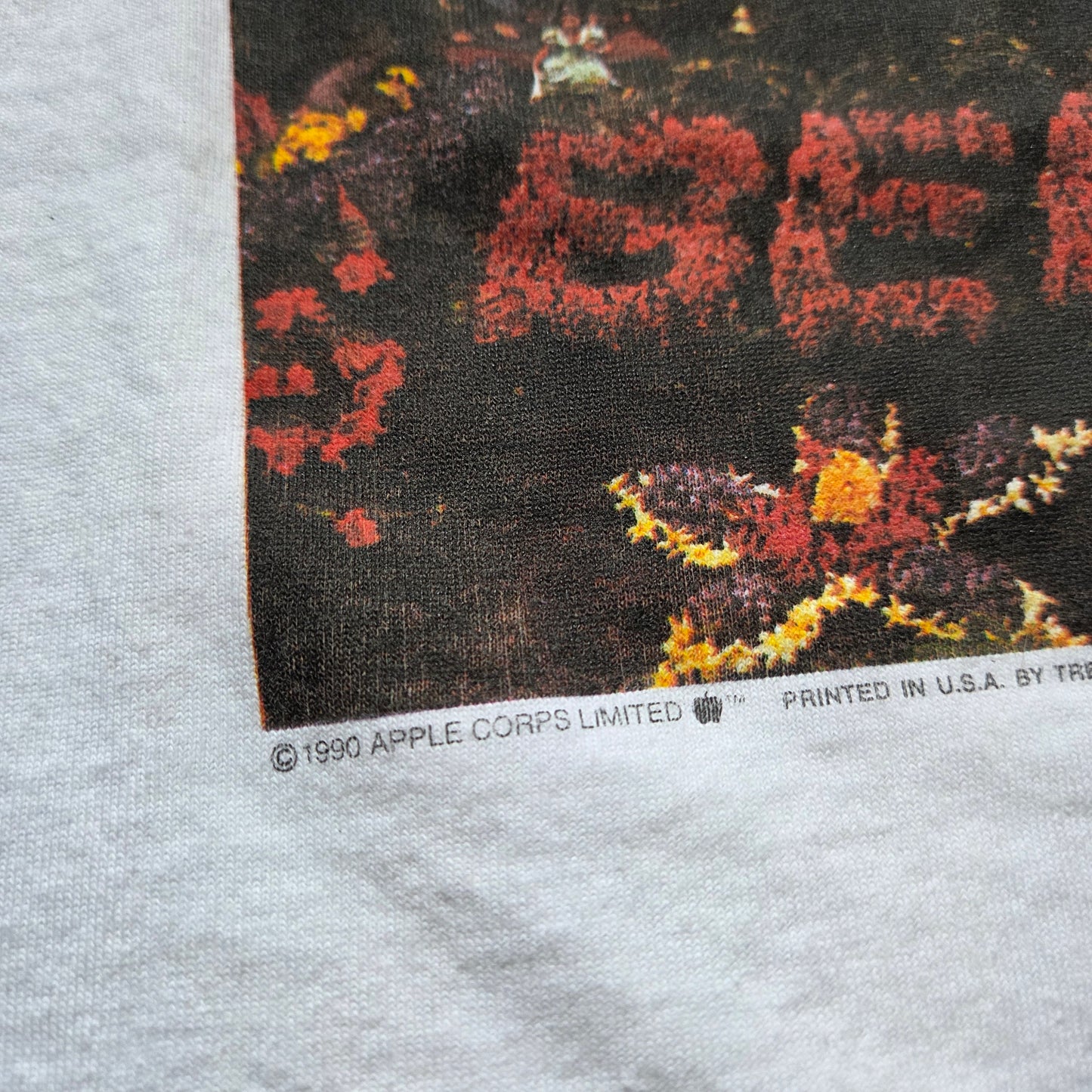 Vtg 1990 The Beatles Sgt Peppers T Shirt 90s Band XL