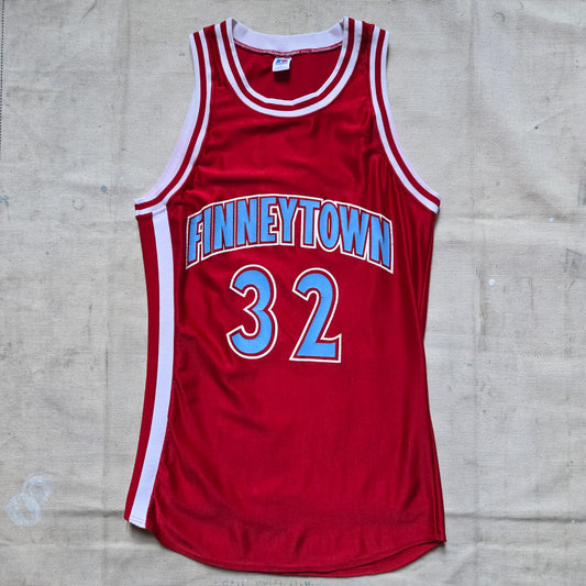 Vtg 80s/90s Finneytown HS Basketball Jersey