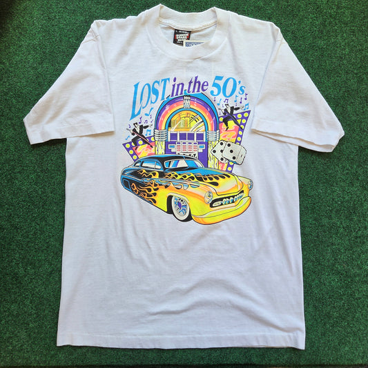 90s Lost in the 50s Hot Rod Tee