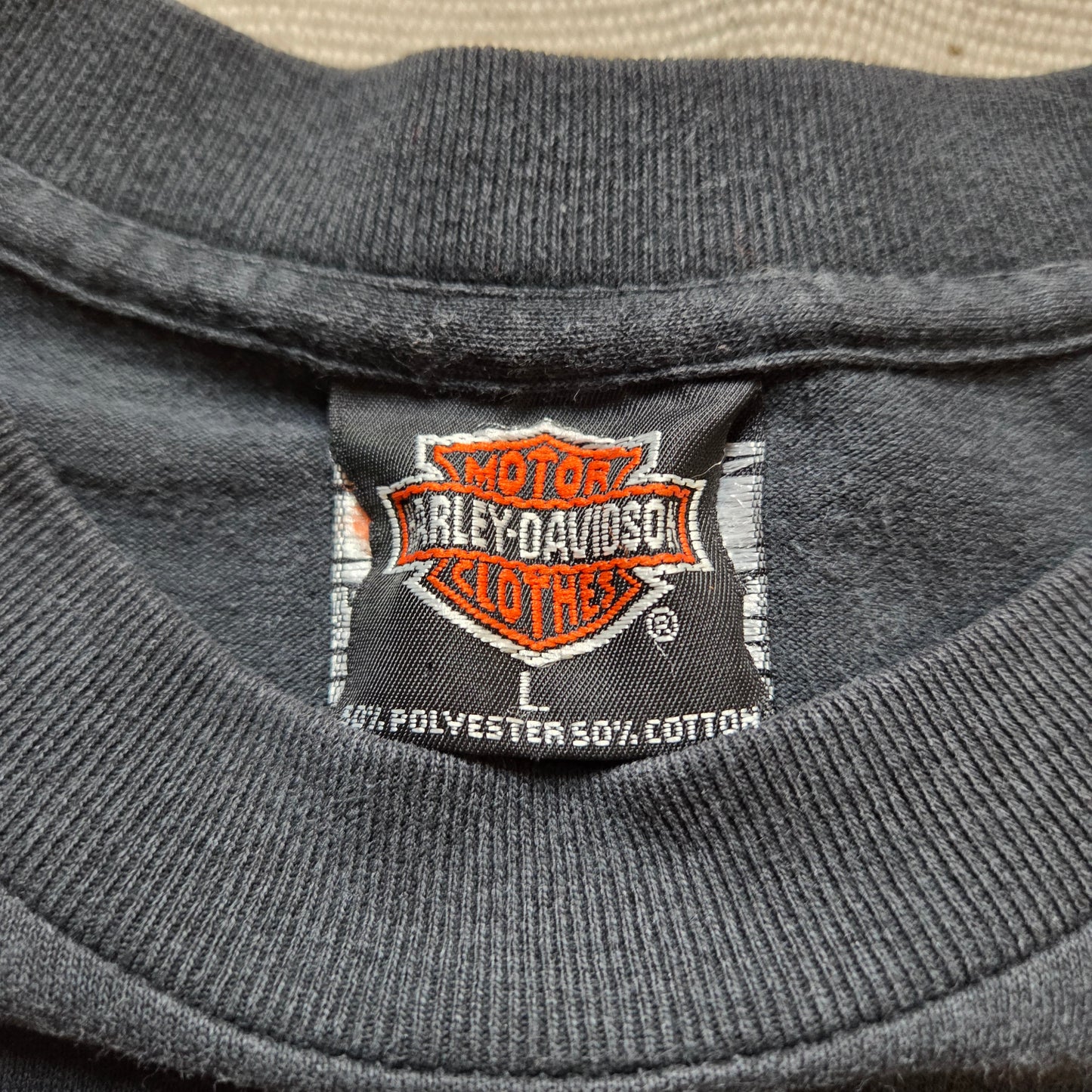 Vtg Harley Davidson Ride Like The Wind Buddy Stubbs Phoenix T Shirt Tee Large