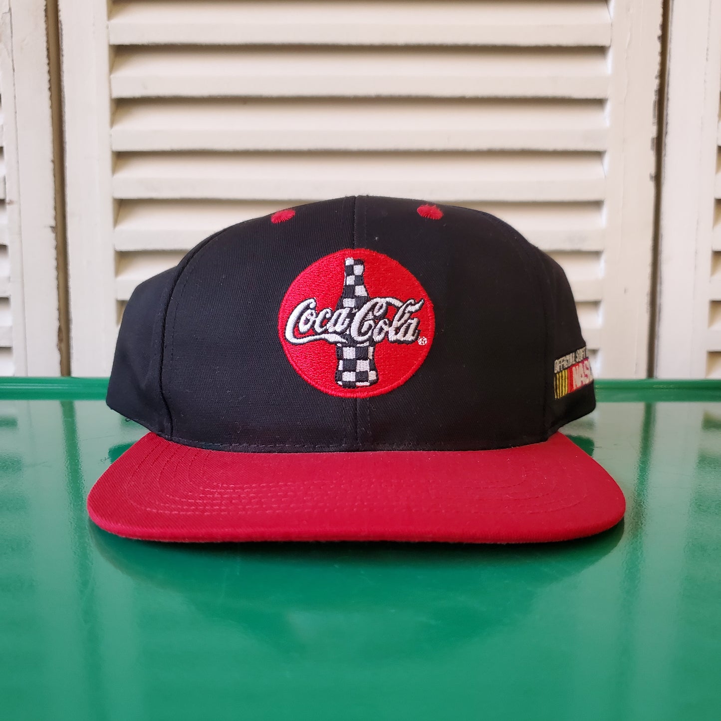 Vintage Coca Cola Nascar Racing Snapback Hat