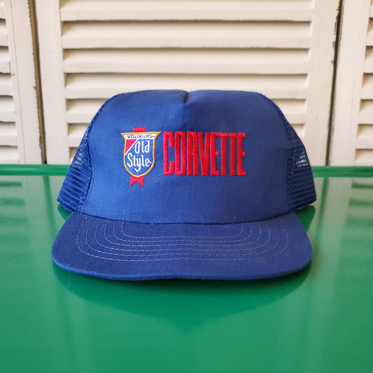 Vintage Corvette Old Style Snapback Hat