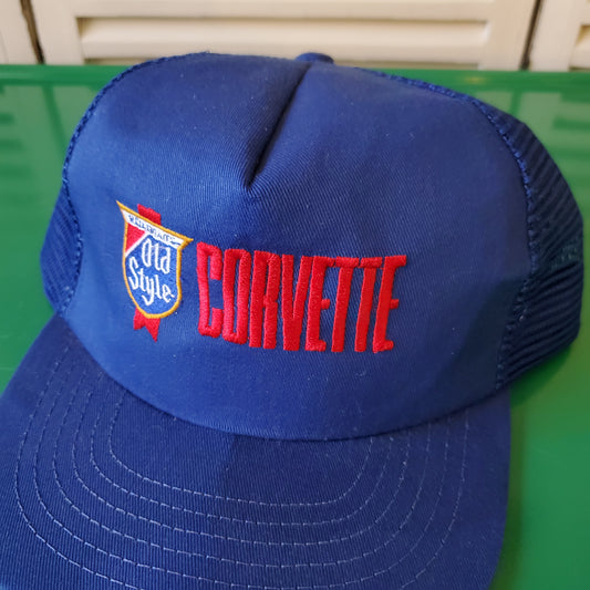 Vintage Corvette Old Style Snapback Hat