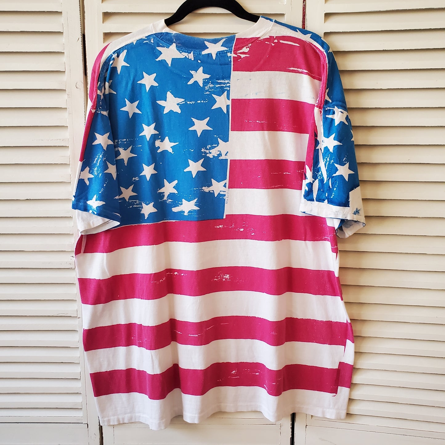 Vintage 1957 Chevy USA Flag Tee