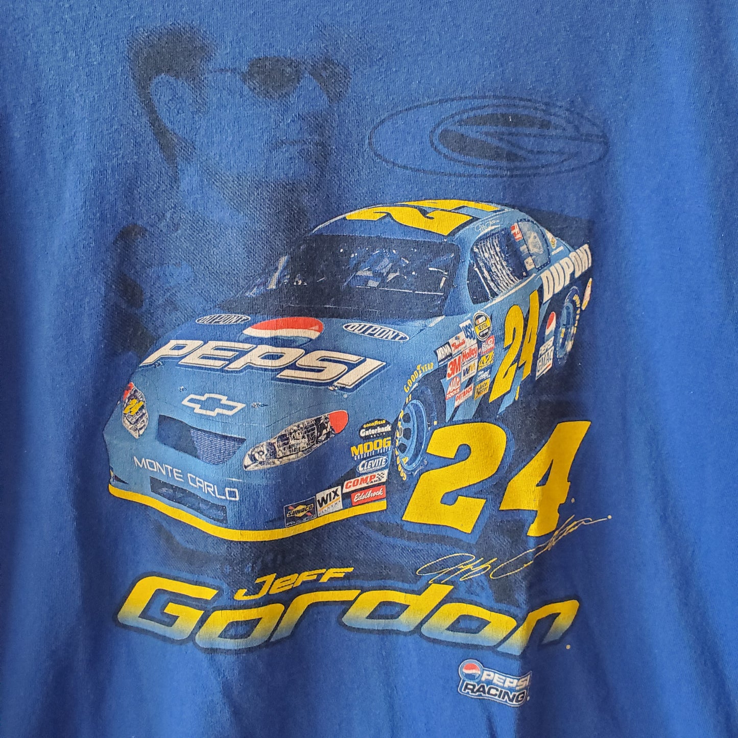 Jeff Gordon Nascar Racing Pepsi Tee Large