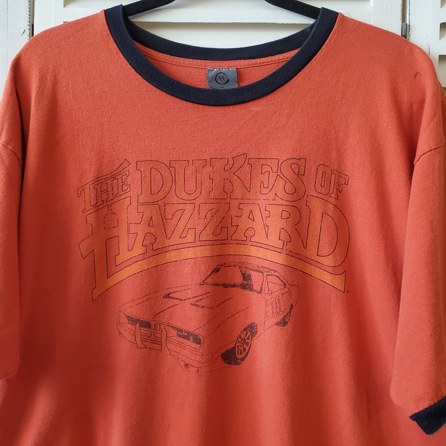 The Dukes of Hazzard General Lee Dodge Charger Adult XL Tee Movie Promo Shirt