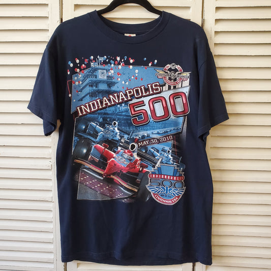 2010 Indianapolis 500 Indy Racing Medium Tee Shirt Motor Speedway