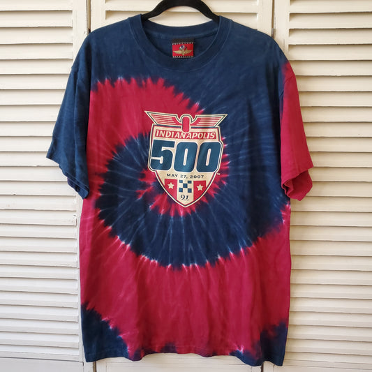 2007 Indianapolis 500 Indy Racing Tee Shirt Adult Medium