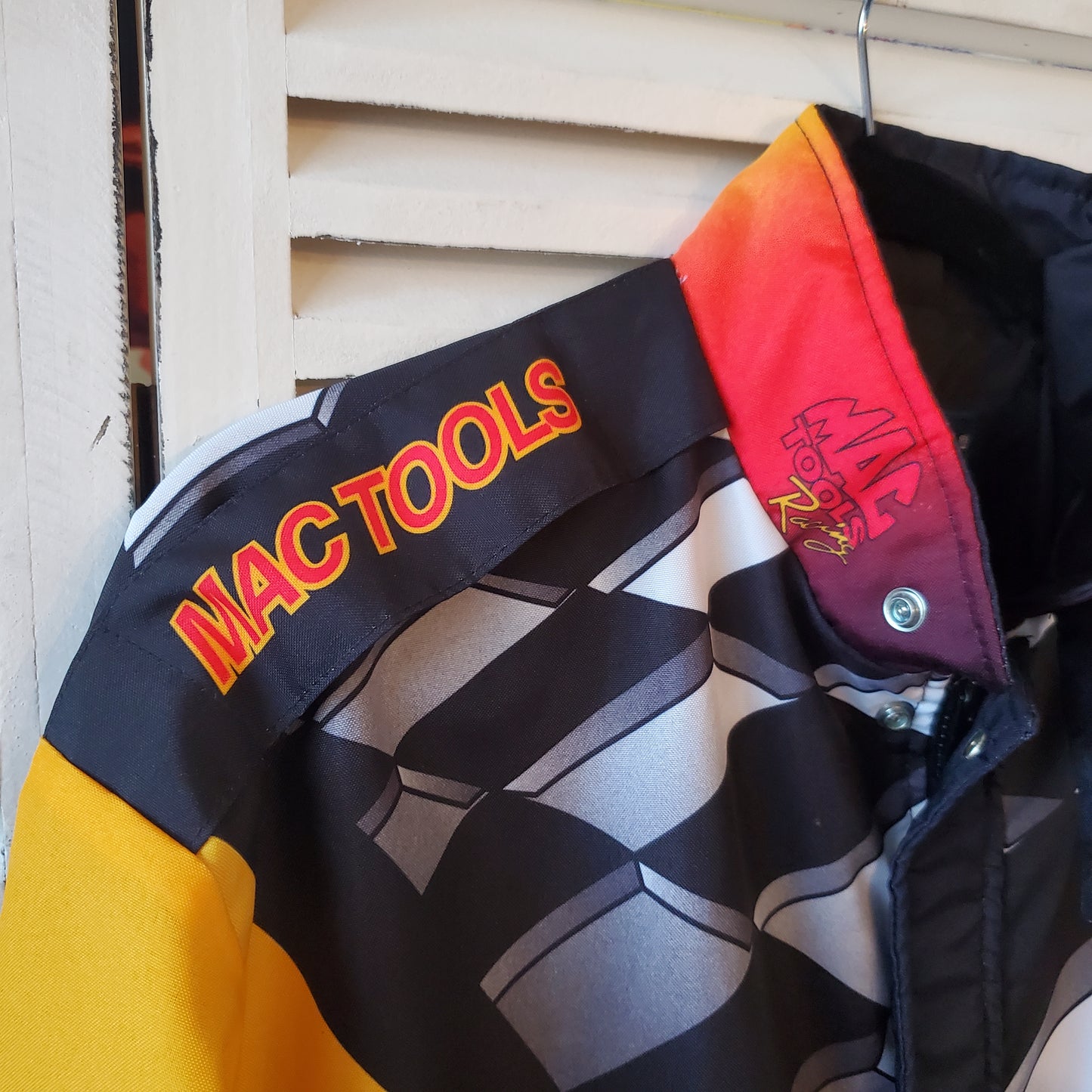 Vtg 90s Mac Tools Racing Jacket Adult Small / Medium