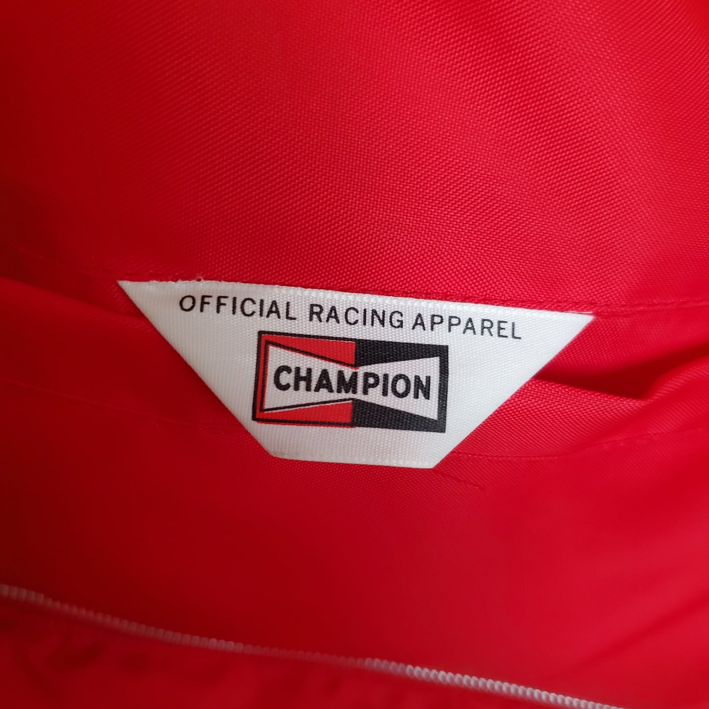 Vtg Champion Spark Plugs Racing Jacket Reversible Adult XL