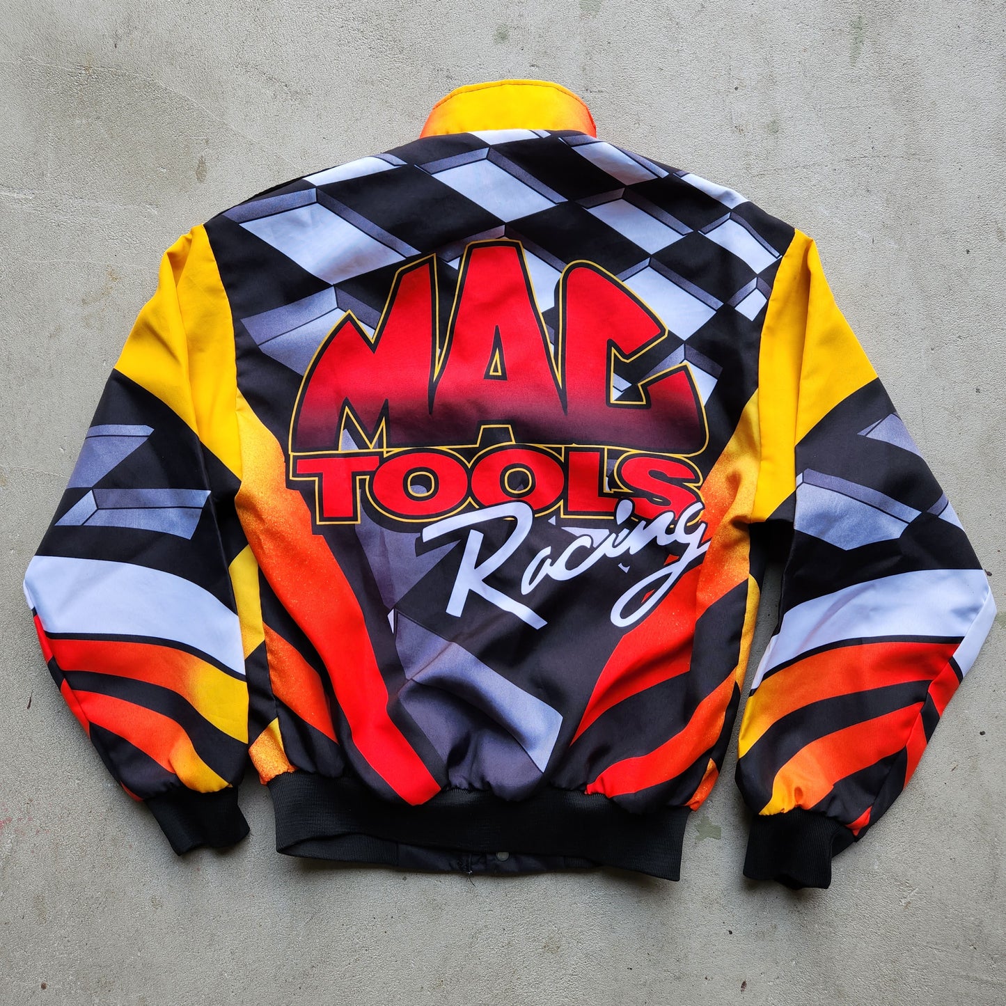 Vtg 90s Mac Tools Racing Jacket Adult Small / Medium