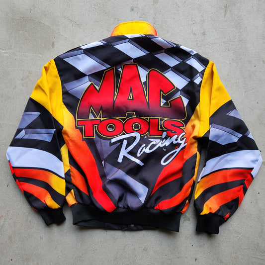 Vtg 90s Mac Tools Racing Jacket Adult Small / Medium