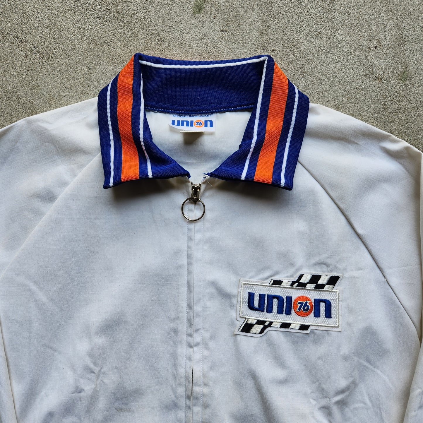 Vintage Union 76 Race Jacket Gas Station XL