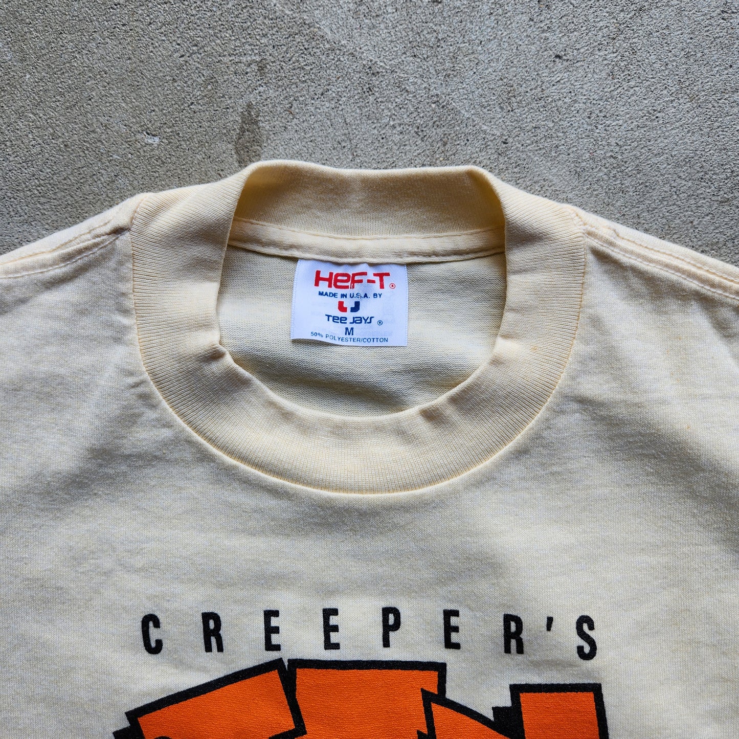 Vintage 1990 Creeper's Fun Run Shirt Marietta Georgia Car Tee