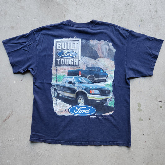 Vtg Ford Built Tough Truck Tee Shirt