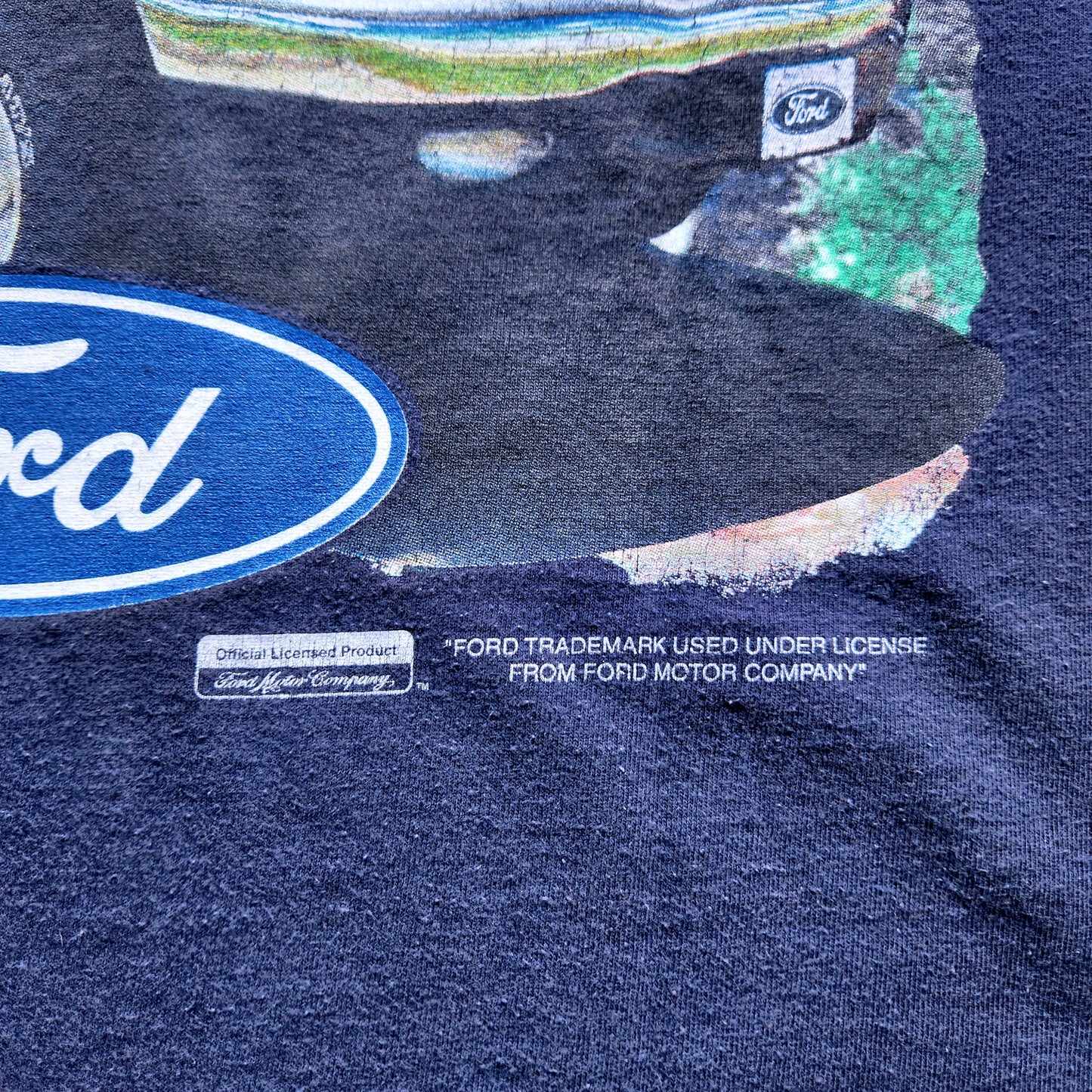 Vtg Ford Built Tough Truck Tee Shirt