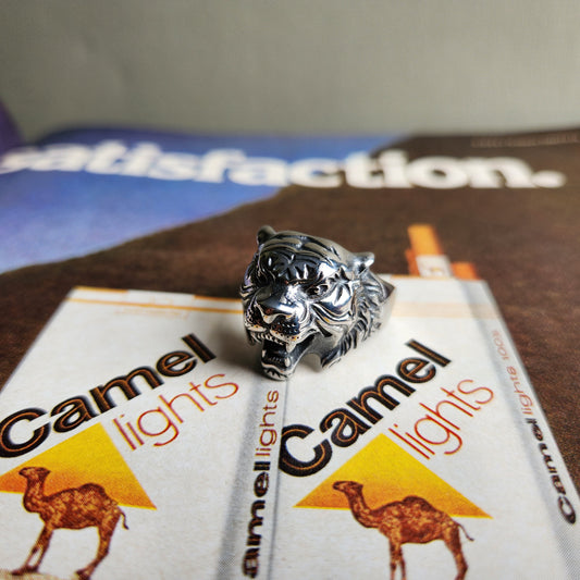 Bengal Tiger Ring Stainless Steel Unisex Mens Womens Bengals