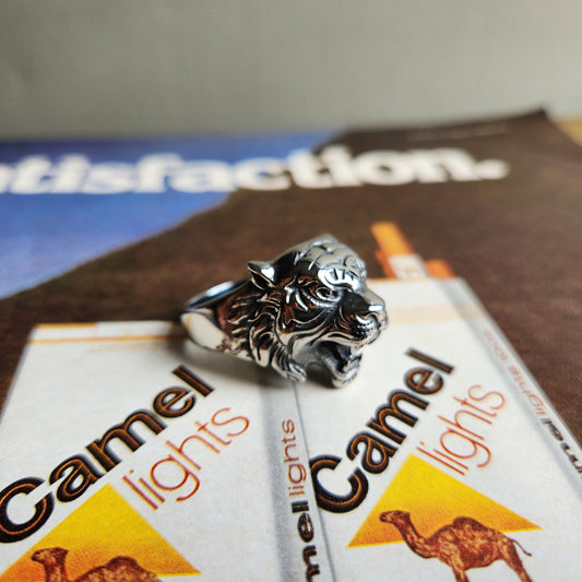 Bengal Tiger Ring Stainless Steel Unisex Mens Womens Bengals