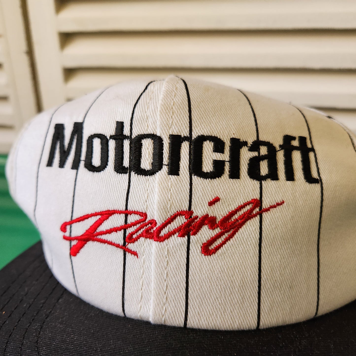 Vtg Motorcraft Racing Snapback Hat