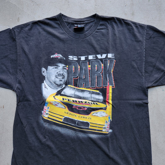 Steve Park Nascar Racing T Shirt Pennzoil Chevy Monte Carlo XL Tee