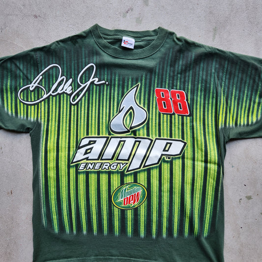 Dale Jr. Amp Energy Nascar Racing Shirt Mountain Dew 88 AOP Tee