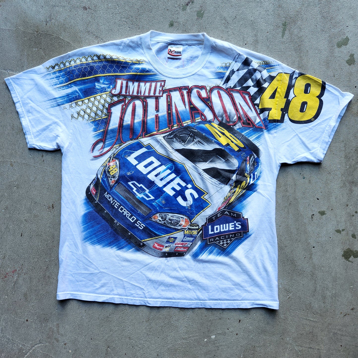 Jimmie Johnson Lowe's Nascar AOP Tee Shirt