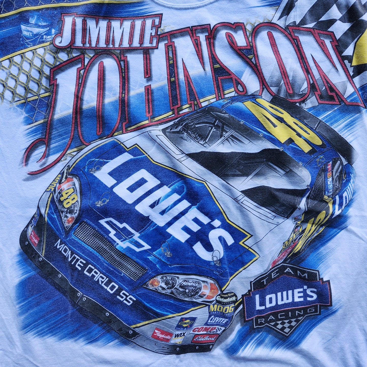 Jimmie Johnson Lowe's Nascar AOP Tee Shirt