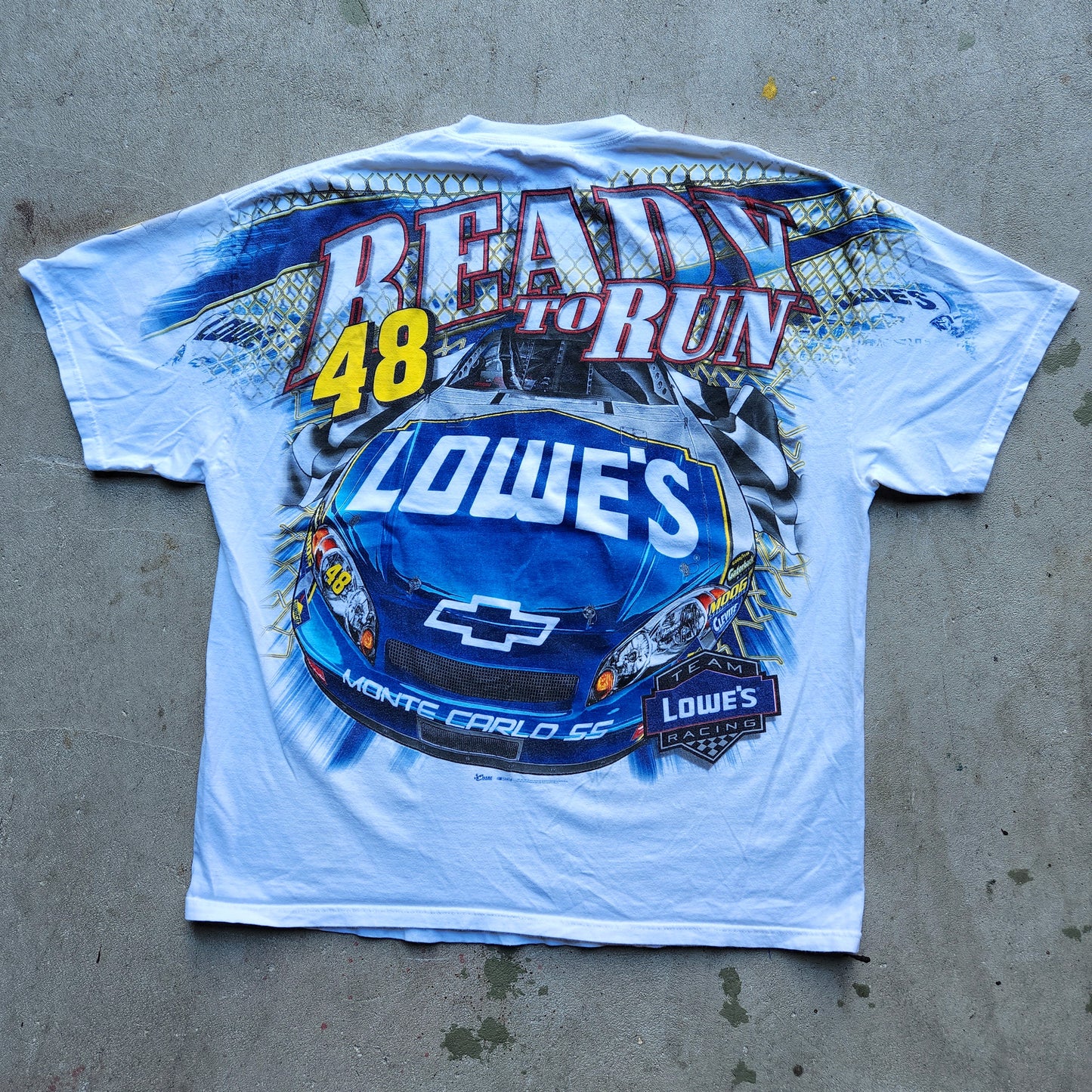 Jimmie Johnson Lowe's Nascar AOP Tee Shirt